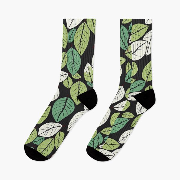 Item preview, Hand-Drawn Abstract Leaf Seamless Pattern designed and sold by hjian8219.