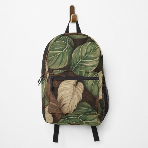 Item preview, Hand-Drawn Abstract Leaf Seamless Pattern designed and sold by hjian8219.