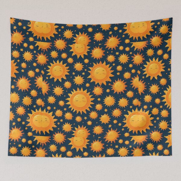 Item preview,   Flat Design Sun Pattern designed and sold by hjian8219.