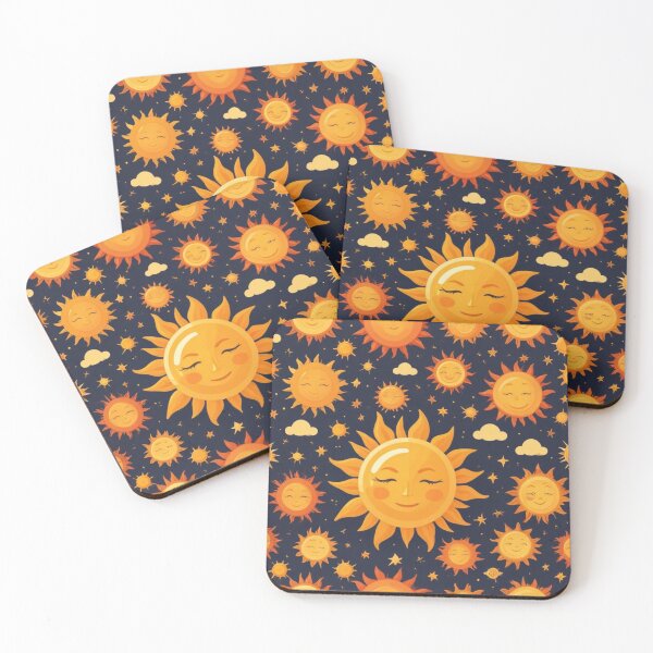 Item preview, Flat Design Sun Pattern designed and sold by hjian8219.