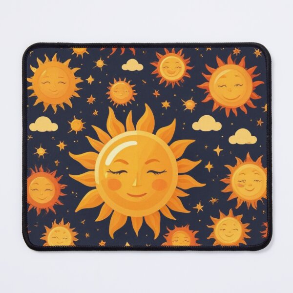 Item preview, Flat Design Sun Pattern designed and sold by hjian8219.