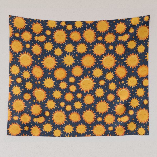 Item preview, Flat Design Sun Pattern designed and sold by hjian8219.