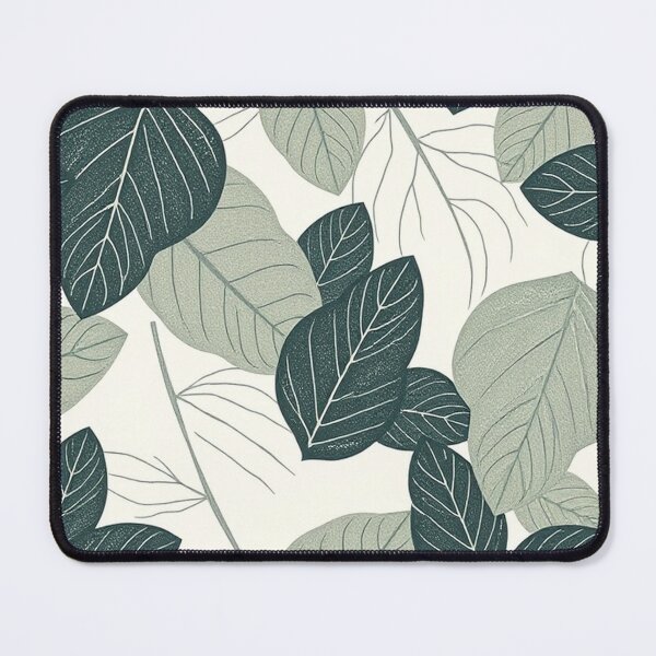 Item preview, Hand-Drawn Abstract Leaf Seamless Pattern designed and sold by hjian8219.