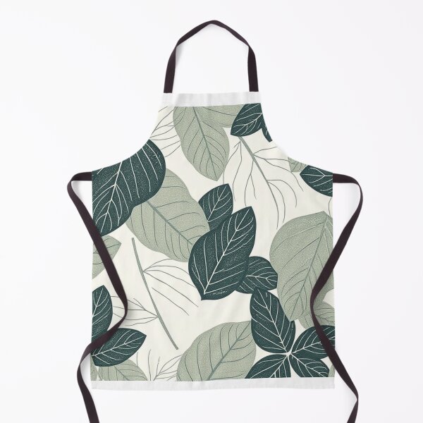 Item preview, Hand-Drawn Abstract Leaf Seamless Pattern designed and sold by hjian8219.