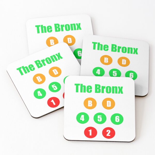 Item preview, The Bronx train lines green designed and sold by Mozart3.