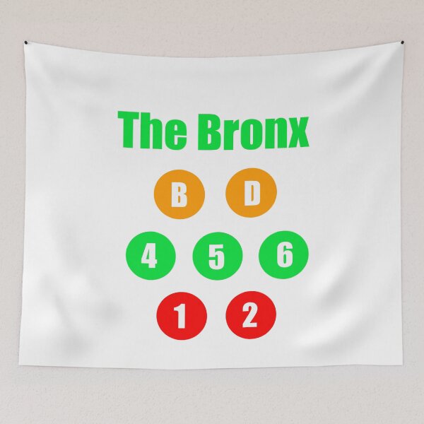 Item preview, The Bronx train lines green designed and sold by Mozart3.