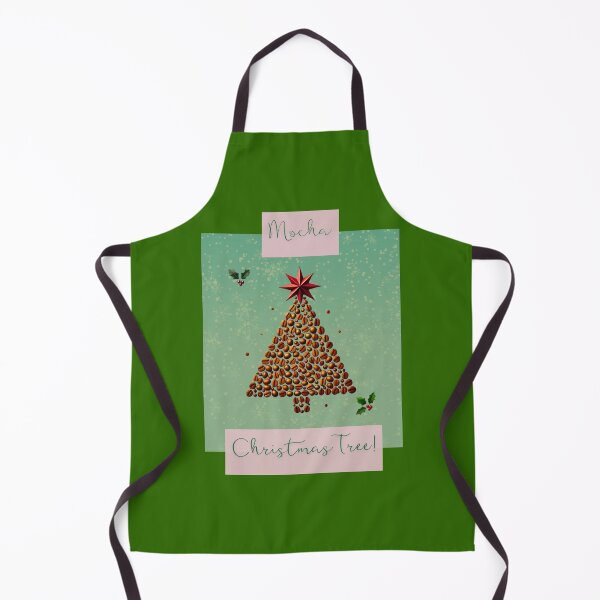 Item preview, Mocha Christmas Tree Coffee Lover Winter Snow Art designed and sold by DreamsArtwear.