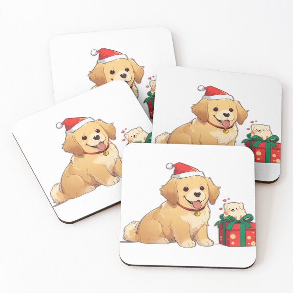 Item preview, Golden Retriever - Magical Christmas designed and sold by FRADEX STORE.