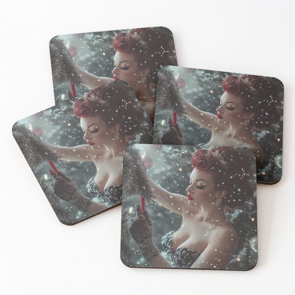 Item preview, Elegance in the Snow: A Christmas Glamour Scene designed and sold by Cris888.