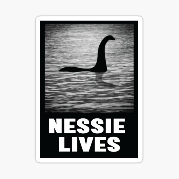Item preview, Loch Ness Monster - Nessie Lives designed and sold by Getup-clothing.