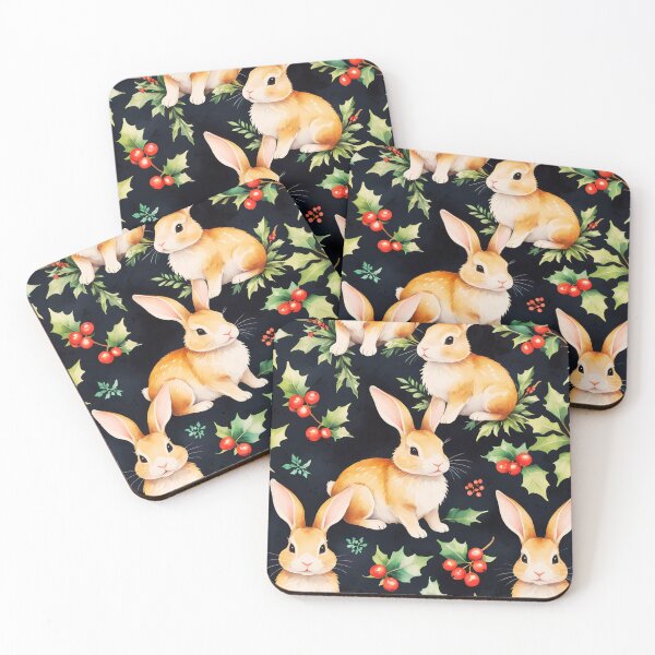 Item preview, WINTER BUNNIES & HAPPY HOPPITY HOLIDAYS  designed and sold by HeathersTease.