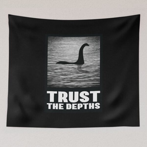 Item preview, Loch Ness Monster - Trust the Depths designed and sold by Getup-clothing.