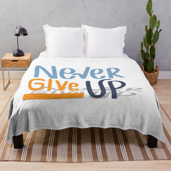 Item preview, Never Give UP designed and sold by ChenryConcepts.