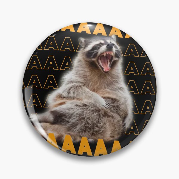 Item preview, Screaming Raccoon designed and sold by  XavDesigns.