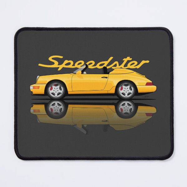 Item preview, Speed Yellow Porsche 911 964 Speedster designed and sold by blackdogshop.