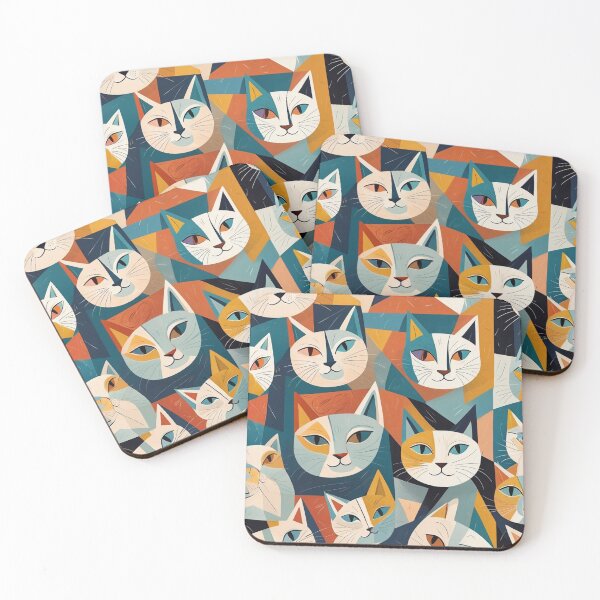 Item preview, Whimsical Cat Art designed and sold by NacreArt.