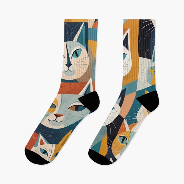 Item preview, Whimsical Cat Art designed and sold by NacreArt.