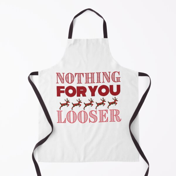 Item preview, Nothing For You Looser, Plaid Inappropriate Christmas Design designed and sold by Raise2Shine.