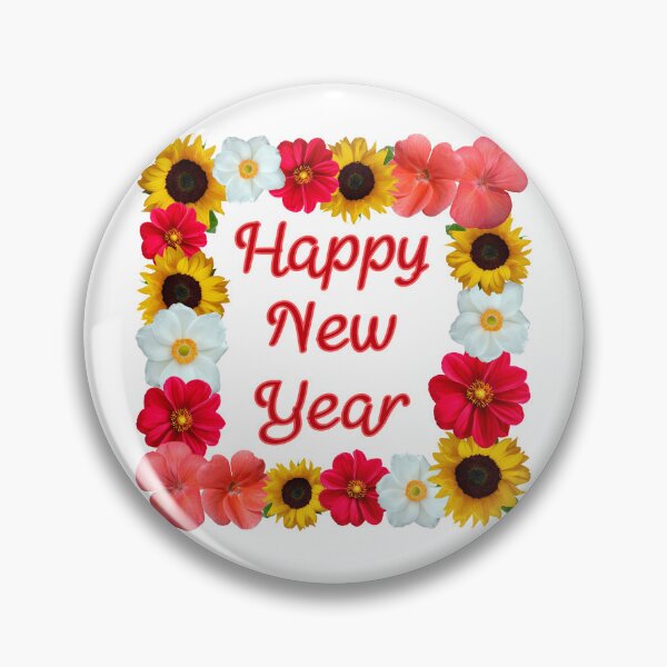 Item preview, Happy new year : Flower designed and sold by VeenyOcicat.