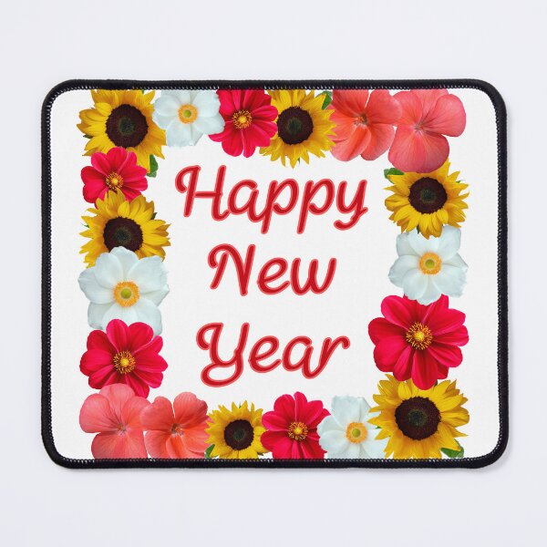 Item preview, Happy new year : Flower designed and sold by VeenyOcicat.
