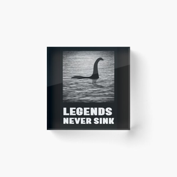 Item preview, Loch Ness Monster - Legends Never Sink designed and sold by Getup-clothing.