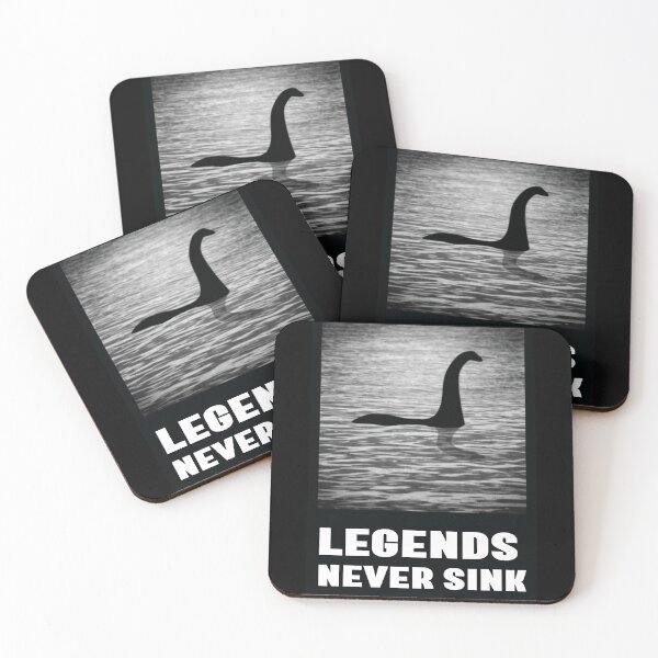 Item preview, Loch Ness Monster - Legends Never Sink designed and sold by Getup-clothing.