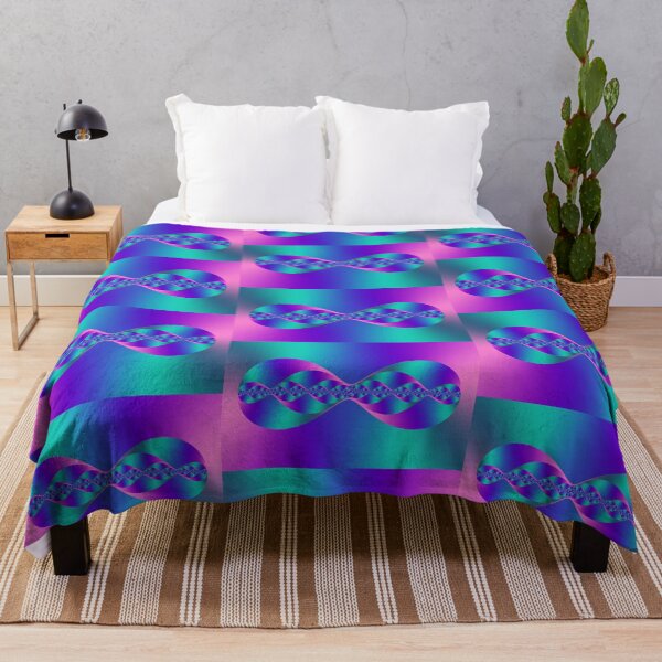 Item preview, Abstract Mathematical Fractal Shape with Bright Neon Colours designed and sold by pinkal.