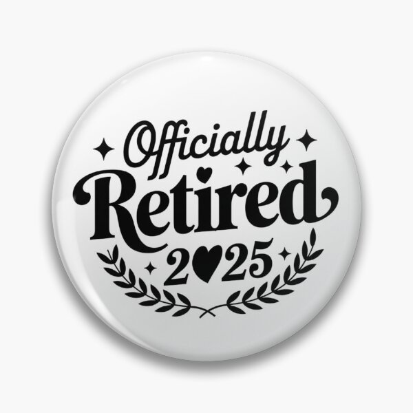 Item preview, Officially Retired 2025 Retirement designed and sold by TheWizArt.