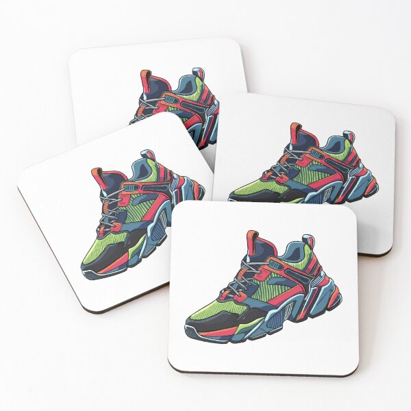 Artikelvorschau, Moderner farbenfroher Sneaker entworfen und verkauft von Sneakerlike.