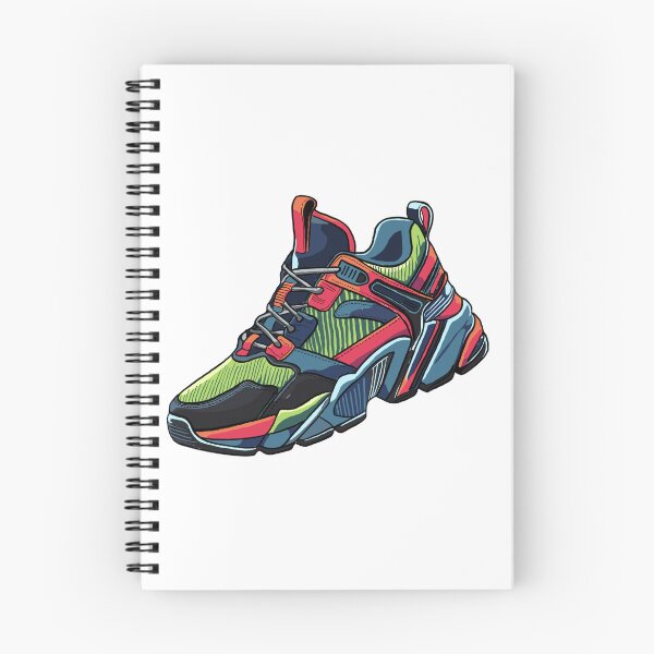 Item preview, Modern colorful sneaker designed and sold by Sneakerlike.