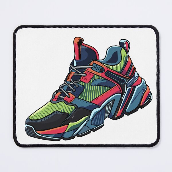 Item preview, Modern colorful sneaker designed and sold by Sneakerlike.