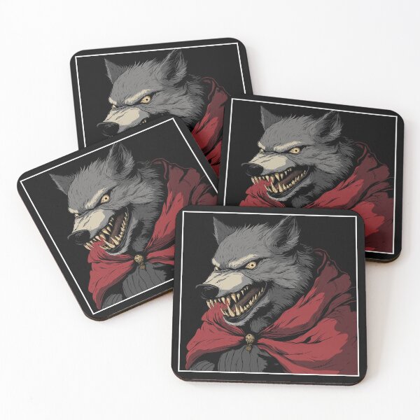 Item preview, Lobo con capucha roja designed and sold by JacobSpace.