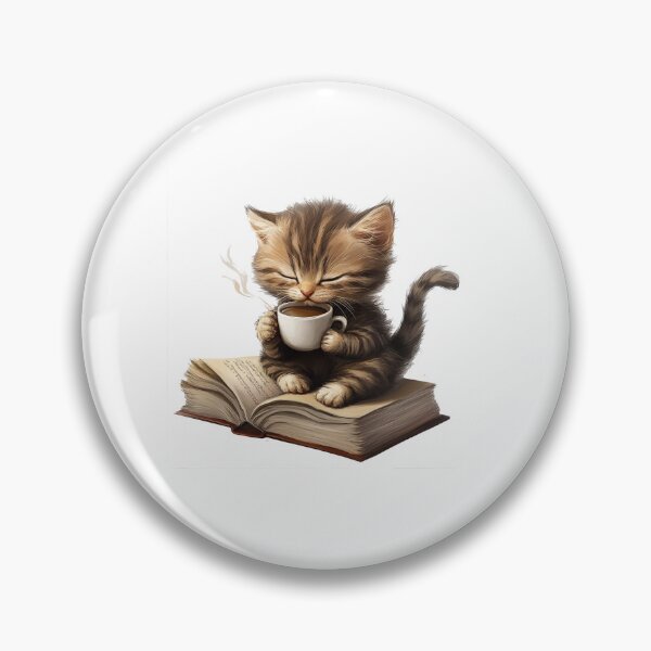Item preview, GATITO Y CAFÉ designed and sold by GFACTORWORLD.