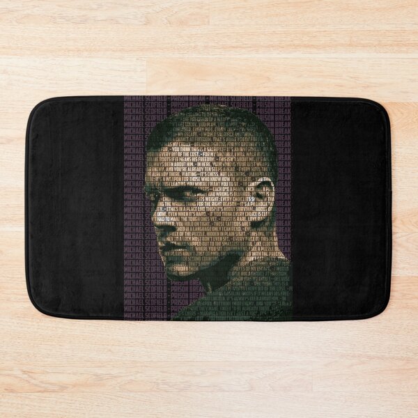 Item preview, Michael Scofield Typographic Mosaic Poster designed and sold by Enea Kelo.