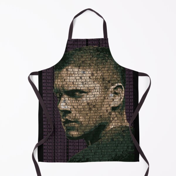 Item preview, Michael Scofield Typographic Mosaic Poster designed and sold by Enea Kelo.