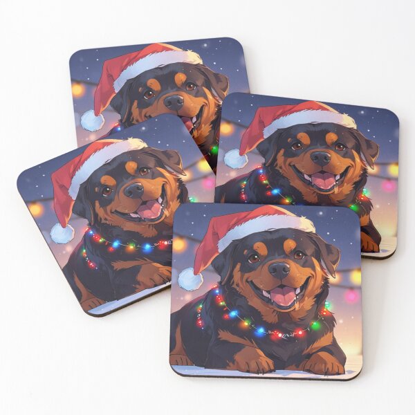 Item preview, Festive Rottweiler - Christmas Spirit designed and sold by FRADEX STORE.