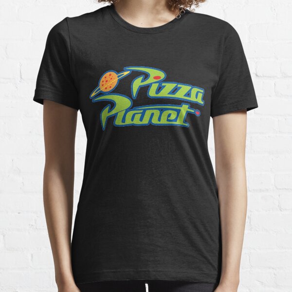Cartoon Pizza Air Space Essential T-Shirt