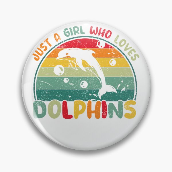 Item preview, Dolphin Funny Just a Girl Who Loves Dolphins designed and sold by REDDLINE.