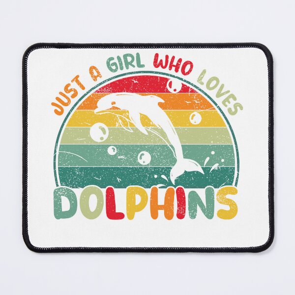 Item preview, Dolphin Funny Just a Girl Who Loves Dolphins designed and sold by REDDLINE.