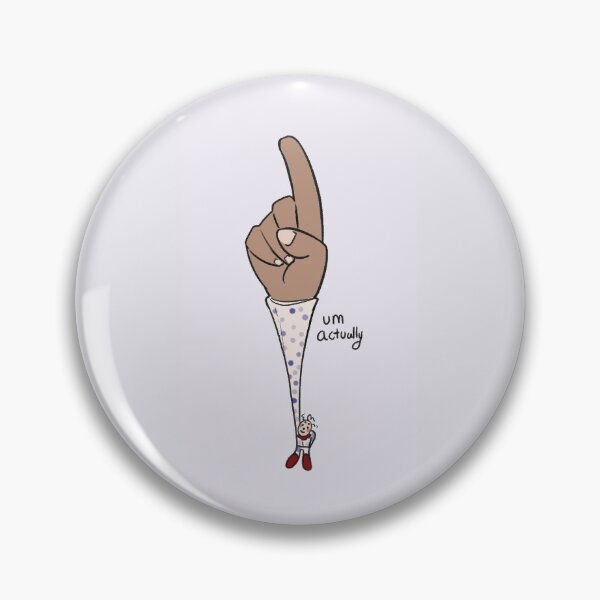 Item preview, The ‘Um actually’ clown designed and sold by Ella Chamberlain.