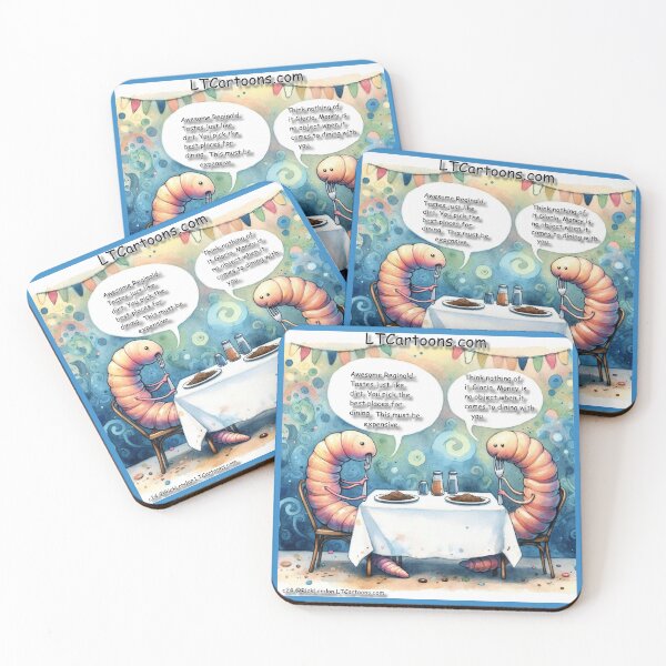 Item preview, A Date With A Wealthy Earthworm designed and sold by Rick London Gifts.