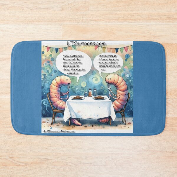 Item preview, A Date With A Wealthy Earthworm designed and sold by Rick London Gifts.