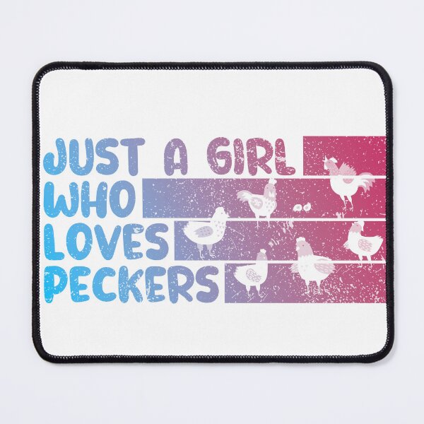 Item preview, Peckers Just a girl who loves Peckers Retro Vintage Chicken Lover Funny Saying designed and sold by REDDLINE.