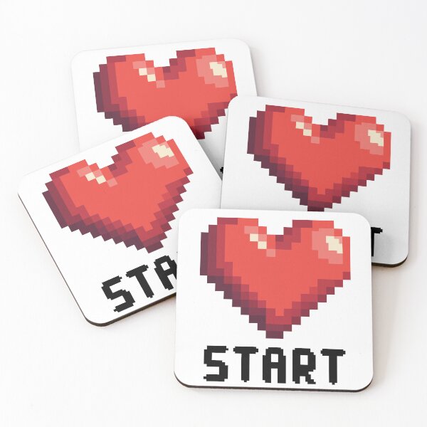 Item preview, Pixelated Heart - Retro Gaming designed and sold by Fikuall.