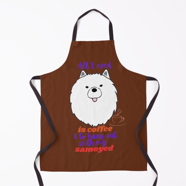 Item preview, All I Need is Coffee and to Hang Out With My Samoyed designed and sold by glowvim.