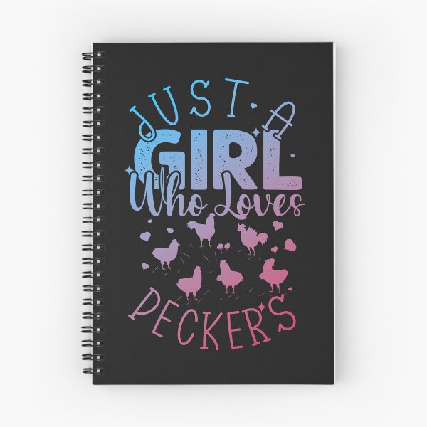 Item preview, Just a girl who loves Peckers Retro Vintage Chicken Lover Funny Saying designed and sold by REDDLINE.