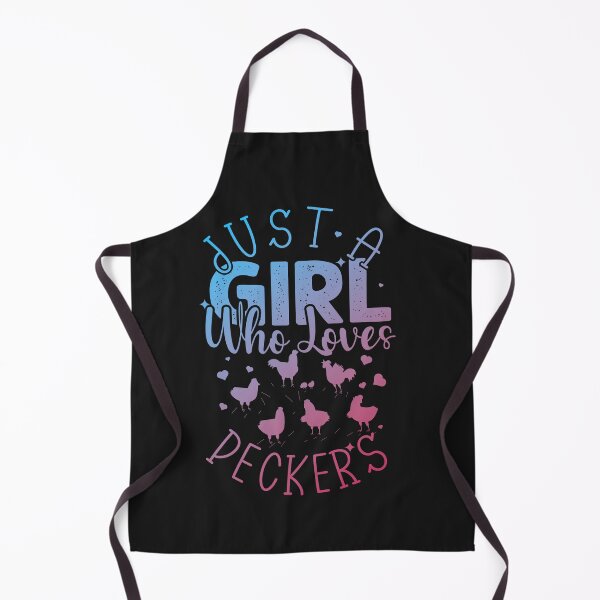 Item preview, Just a girl who loves Peckers Retro Vintage Chicken Lover Funny Saying designed and sold by REDDLINE.