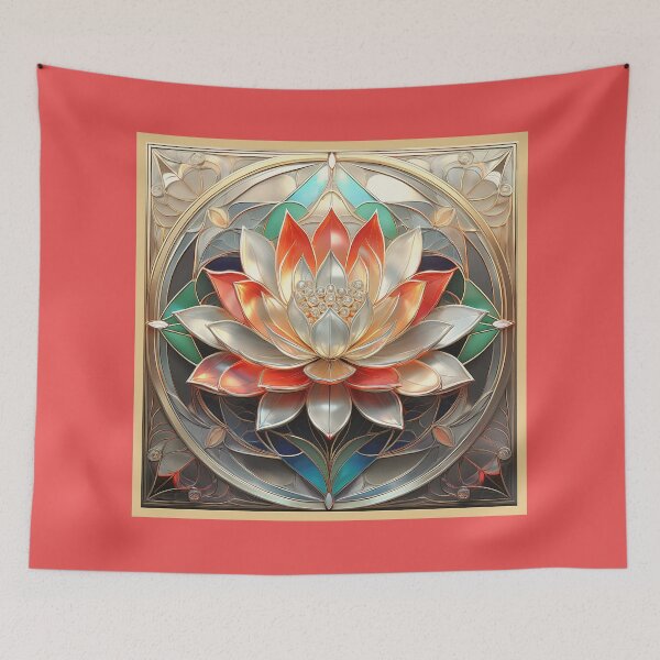 Item preview, NEW Art - The Lotus Flower - Cloisonnè Jewelry Decored - Art & Gifts Gallery  designed and sold by MiHijoDesign.