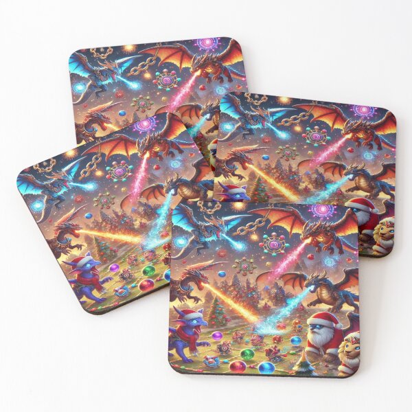 Item preview, Holiday Realms in Combat – Perfect Holiday Gift,Cadeau de vacances, Regalo de vacaciones, Festtagsgeschenk designed and sold by Imaginarium of Chaos falcon88 .
