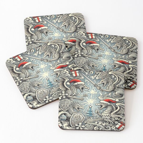 Item preview, Magical Christmas Showdown – Perfect Holiday Gift,Cadeau de vacances, Regalo de vacaciones, Festtagsgeschenk designed and sold by Imaginarium of Chaos falcon88 .